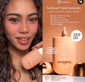 Barefaced SUNSCREEN DUO Sunkissed ILLUMINATING Sunscreen 50g and TINTED Sunscreen 50g by Zamurra