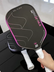 LXL T700 Carbon Fiber Pickleball Paddle Set Cold-Pressed Textured Surface for Enhanced Spin & Control Pickleball Racket