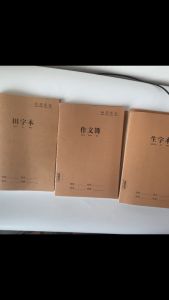 📚 สมุดคัดจีนฝึกเขียนอีกษรจีน 汉字生词本/ 田格本/抄书本#A5/B5 มีทั้งหมด 36 แผ่น 72 หน้า #思进#กระดาษถนอมสายตา