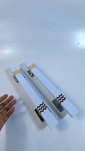 set lock body kunci dan 2buah tarikan gagang handle pintu rumah minimalis pilihan panjang 33cm 45cm dan60cm bahan stainless untuk daun pintu 1/ pintu depan dan kamar