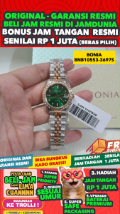 Jam Tangan Hijau Wanita: Bonia BNB10553-3697S