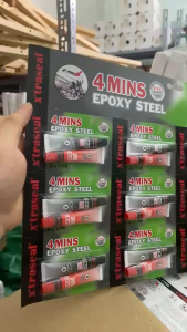 Keo Đa Năng AB - 4 Phút ( Xtraseal ) SIÊU BỀN SIÊU DÍNH SIÊU CỨNG Steel Epoxy