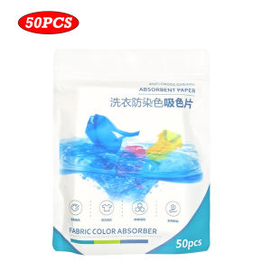 50/100/200PCS Laundry Color Absorbing Paper Anti-dyeing Laundry Tablets for Washing Machine Clean Clothes Color Catcher Sheets