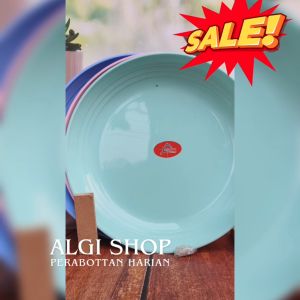 12 Pcs Gratis Sendok Piring Plastik Tebal Terlaris Bebas BPA