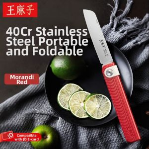 WANGMAZI | Foldable Outdoor Portable Fruit Knife Stainless Steel
