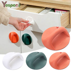 YESPERY 1PCS Door Handle Glass Window Sliding Auxiliary Handle Household Refrigerator Cabinet Suction Cup Strong Adhesive Furniture Knobs