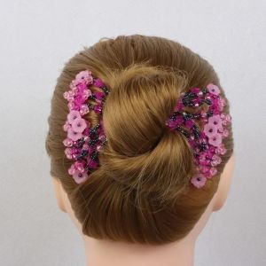 เครื่องตกแต่งผมแบบอเนกประสงค์ แปรงติดผมแบบมหัศจรรย์ ประดับคริสตัล คลิปผม เครื่องประดับผมแบบอเนกประสงค์ สไตล์เกาหลี