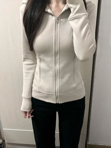 SUHUIQIAN | Spring New Slim-fit Hooded Zip Jacket