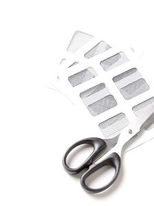 ตกลงม่านตาข่าย มุ้งตาข่าย สีขาว ป้องกันยุงและแมลง สำหรับติดหน้าต่าง