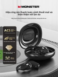 Monster | Wireless Sport Open-Air Bone Conduction Earphones