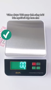 Cân Tiểu Ly Nhà Bếp 5kg 3kg QUA Chính Xác Cao 0.1g Chống Nước & Sạc Điện ( Bảo hành 1 năm ) TBE Shop