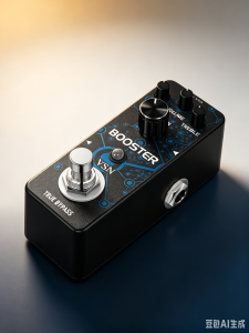 VSN LEF-318 Analog Clean Booster Pedal 2-Band EQ True Bypass Mini Metal Guitar Boost Effect