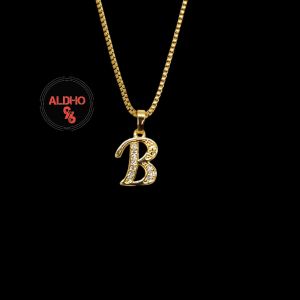 Kalung Huruf Titanium Anti Karat Dan Anti Luntur