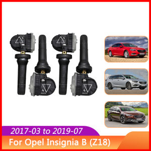 4PCS Tire Pressure Monitoring Sensor 13597645 433MHZ For Opel Insignia B (Z18) Astra K Astra Van Vauxhall Astra Insignia