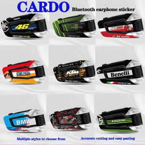 For CARDO Bluetooth Earphone Case Protection Stickers Decorative Stickers Reflective and Waterproof