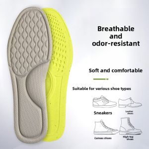 Deodorizing Absorbent Breathable Anti-Odor Antibacterial Thin Insoles