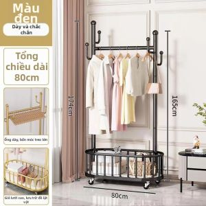 Giá Treo Áo Đơn Giản Di Chuyển Dùng Trong Nhà