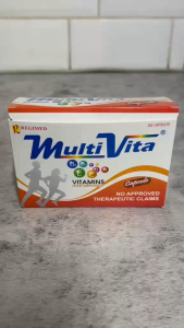 MULTIVITA Vitamins Food Supplement 100 Capsules Daily Immune & Health Dietary FDA Approved BNDPHARMA