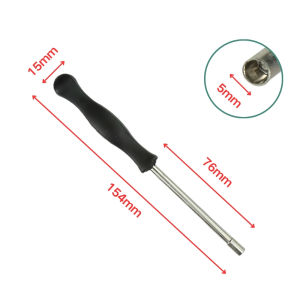 Single D Shaped Carburetor Tuning Screwdriver Pac Man Tool For Brush Cutter Weed Eater Lawn Mower Garden Machinery