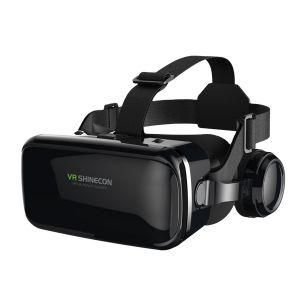 Shinecon 6.0 VR Box Virtual Reality Glasses dengan Headphone Virtual Box Terbaru