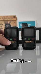 OKARADIO R280 Network Walkie Talkie Nationwide Unlimited Distance 6000KM Portable Intercom GPS Location COD