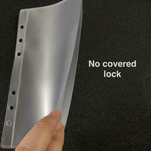 A6 Personal Clear Cash Envelope