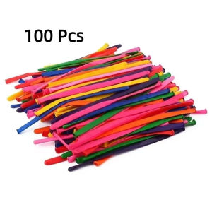 100/200/300 Pcs Magic Cartoon Shaped Long Balloons Woven Into Shapes Sold On The Street DIY Little Balloons Festive Decorations