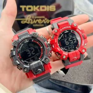 นาฬิกาคู่รักแบรนด์ G-XROCK รุ่น DASH ดีไซน์เท่ สปอร์ต เหมาะสำหรับผู้ที่ชื่นชอบนาฬิกาข้อมือที่มีฟังก์ชันหลากหลาย