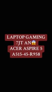 Laptop Gaming Design Acer Aspire 5 A515-45-R958 [RYZEN 7 5700U 8GB 512SSD AMD RADEON 15.6 FHD IPS BACKLIT FINGERPRINT WINDOWS 11 + OFFICE 365] - Pure Silver