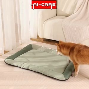 Waterproof With Double Color Dog Bed Mat All Season Universal Oxford Cloth Large Dog Cat Bed Sleeping Pillow Pet Nest