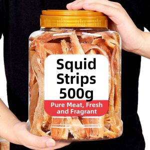 Ready-to-Eat Hand Pulled Squid Strips 500g