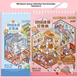 Educational Sticker Book For Girls Scene Decoration