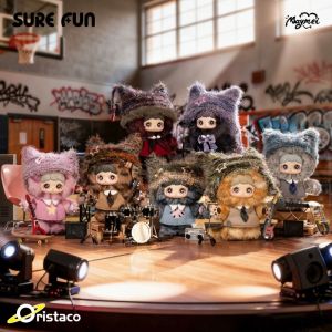 ORISTACO | Hộp Mù Tời Thú Nhồi Bông Dạng Mèo Đeo