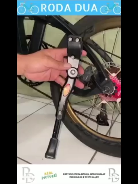 16/18/20 In Kickstand Sepeda Lipat/Kickstand Sepeda/Stan Kaki