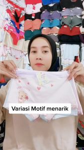 Sorex Kids - 6 Pcs Celana Dalam Anak Perempuan Sorex Ma501 Ma502 Ma503 Model Boxer Super Soft