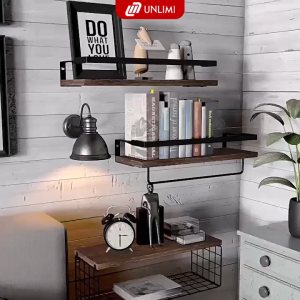 Kệ Gỗ 2 Tầng Nhà Tắm – Decor Sang Như Tạp Chí Thương Hiệu IGA- GN80