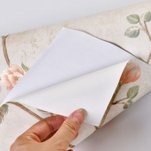 3D Wallpaper Simple European Style Living Room TV Background Decoration Bedroom Warm Self-adhesive Wall Sticker