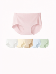 Secret World | Invisible Antibacterial Silk Panties Seamless Anti-clamp