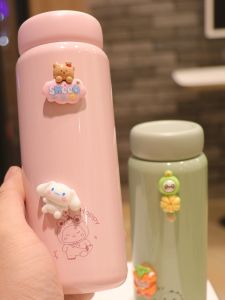 Portable Mini Japanese Style Stainless Steel 316 Insulated Water Bottle Ladies High Aesthetic Pocket Cup Beverage Container