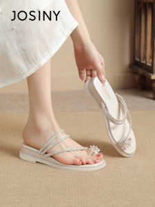 Josiny | Summer Stylish Crystal Open Toe Sandals For Women