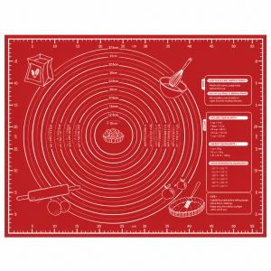 Non-Stick Baking Mat Silicone Baking Mat Resistant Easy Clean Kitchen Tool for Home Bakers and Cooking Enthusiasts for Christmas