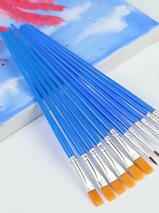 50Pcs/box Artists Paint Brush Hair Paint Brushes Painting Tool Sets Drawing Watercolor Paint Brushes