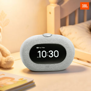 JBL | Bluetooth FM Radio Alarm Clock Speaker with Night Light for Bedroom