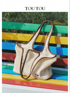 TOUTOU | Large Capacity Woven Tote Bag Beach Bag