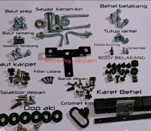 SET BAUD BAUT BODY FULL SET HONDA ASTREA GRAND IMPRESA LEGENDA