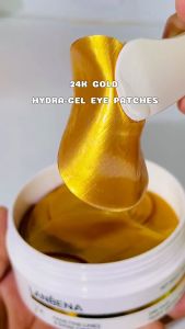 LANBENA Eye Mask patch มาส์กปิดตา อายมาสก์ บำรุงรอบดวงตา รอบดวงตา รอย และสลัว 24k Eye Mask Patch