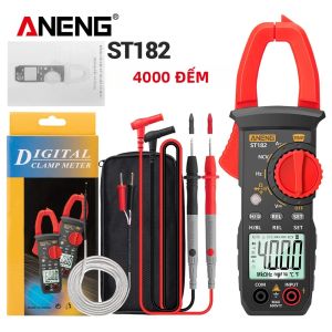 ANENG | Máy Đo Vạn Năng Kỹ Thuật Số ANENG ST182 Kìm Đo Dòng Điện AC Điện Áp DC Ampe Kế Tần Số Điện Dung Máy Đo Điện Trở NCV Với Khả Năng Kẹp 40A