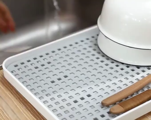 Kitchen Rack Dish Rack Dish Drainer Drain Tray Cup holder Double Layer Drainer Tray Detachable Vegetable Fruit Draining Plate Storage Dish Drying Rack Kitchen  Cup Drain Tray Kitchen Utensil Drying Plastic Drip Tray Organizer Tray Draining Tray