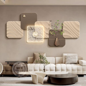 RUIBAHAO | Zen Style Minimalist Sofa Backdrop Decorative Painting