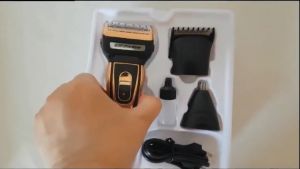 💯 ORI GEEMY 6008 Professional Barber Hair Clipper Cordless Hair Trimmer Beard Trimer For Men Electric Hair Cutting Machine Rechargeable